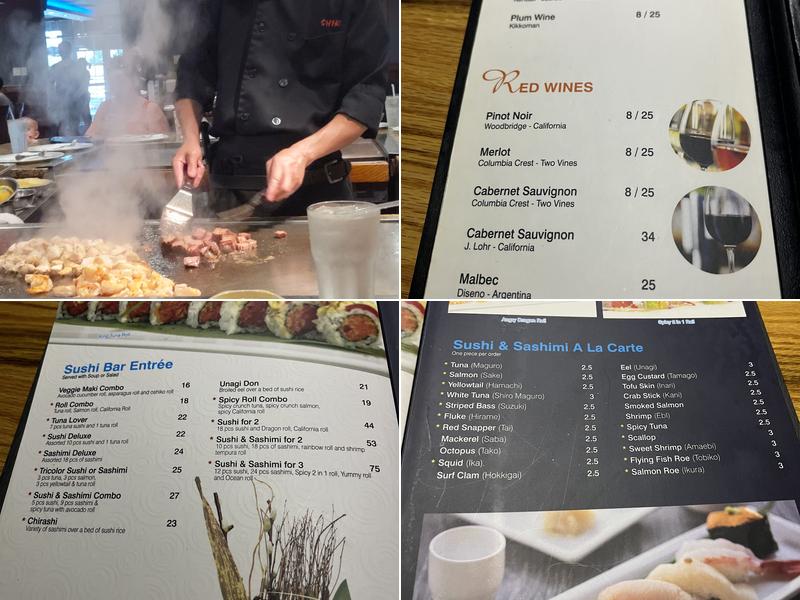 Shiki Hibachi & Sushi Menu