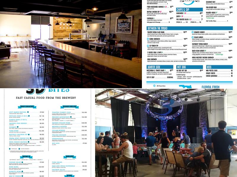 3 Daughters Brewing Menu