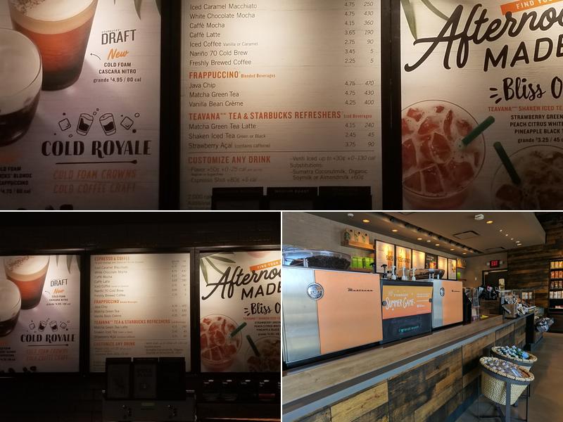 Starbucks Menu