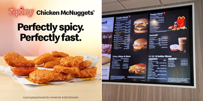 McDonald's Menu