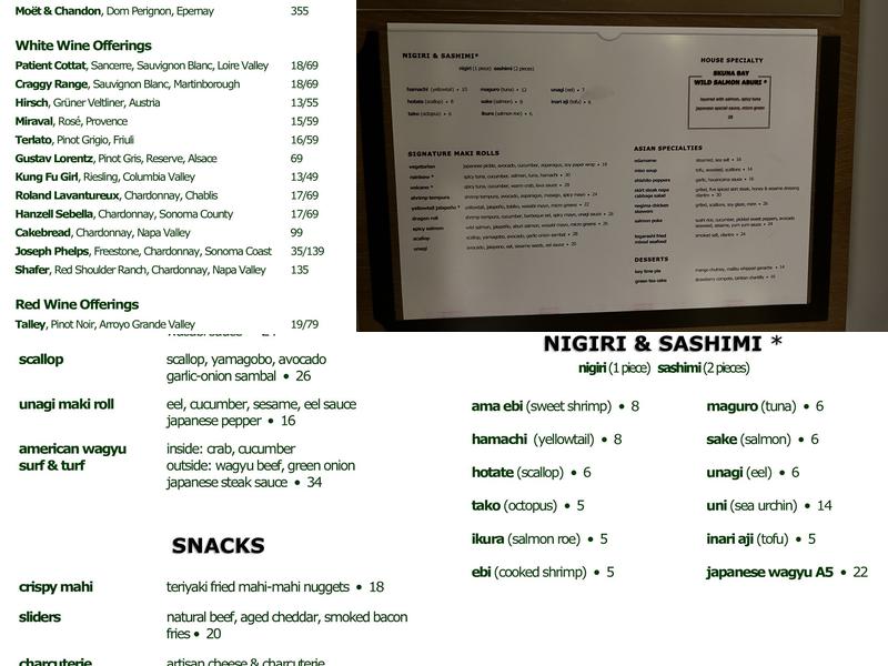 Dusk Menu