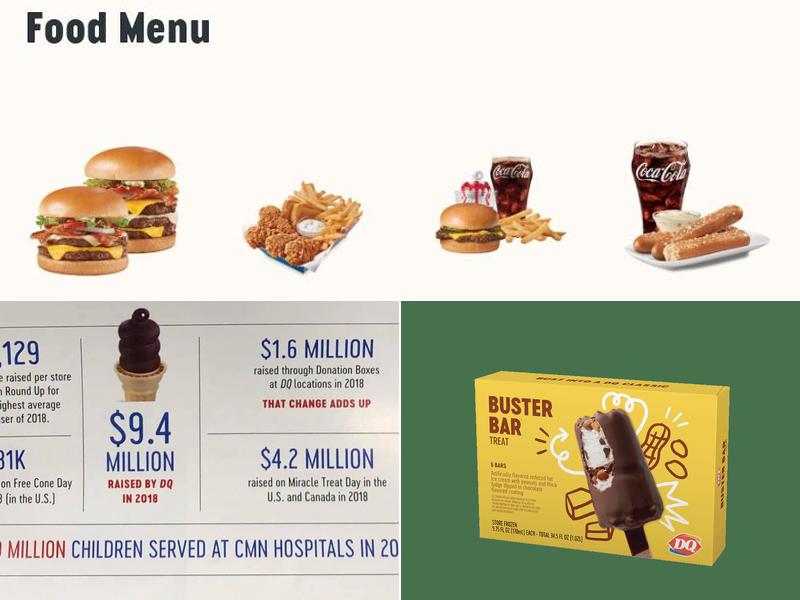 Dairy Queen Grill & Chill Menu