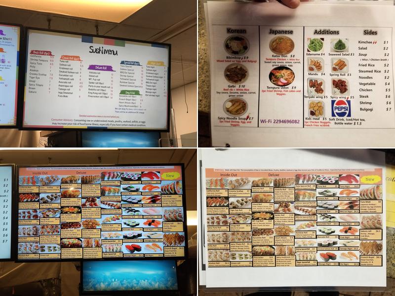 Cup Works Menu