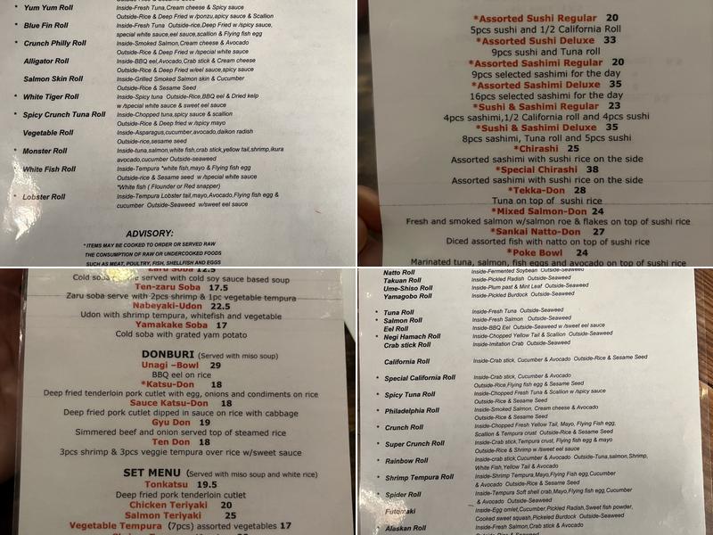 Sushi & Co. Menu