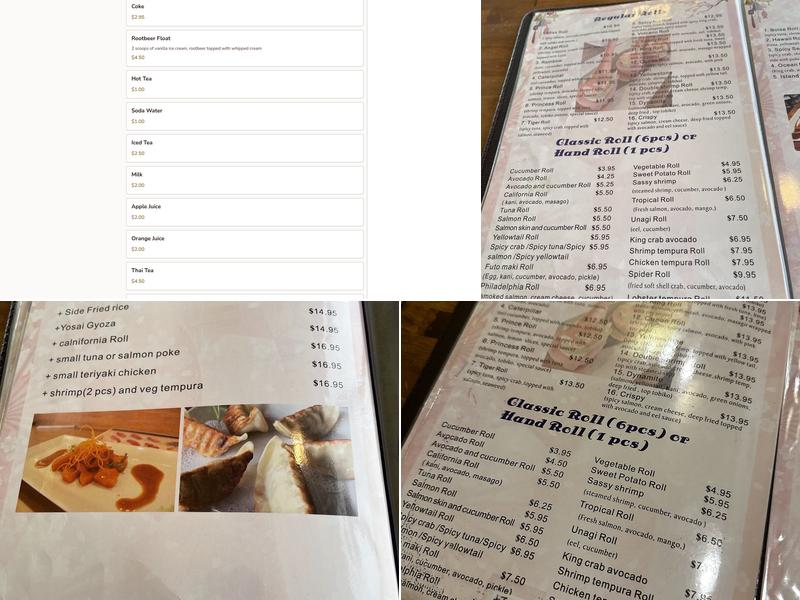 Island Sushi and Ramen Menu