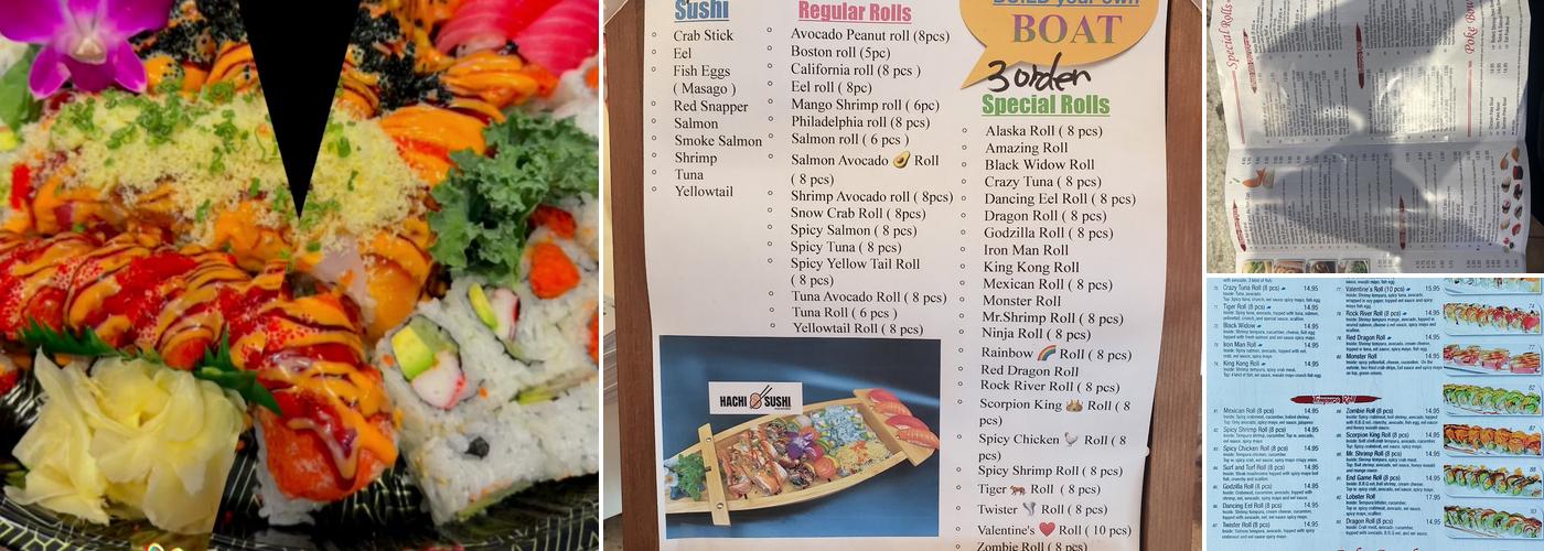 Hachi Sushi & Hibachi & Poké Menu