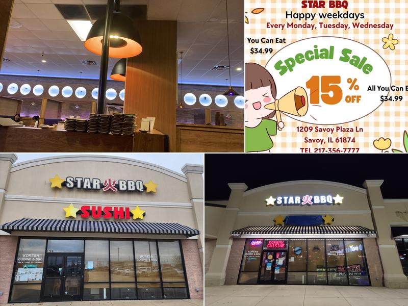 Star BBQ 1209 Savoy Plaza Ln, Savoy