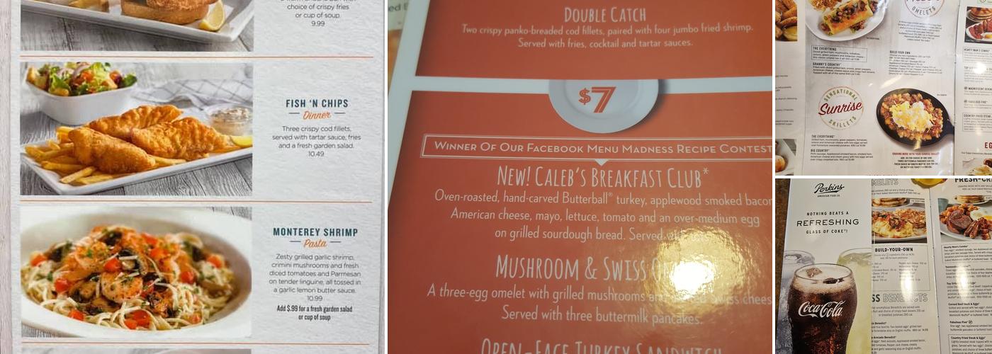 Perkins Restaurant & Bakery Menu