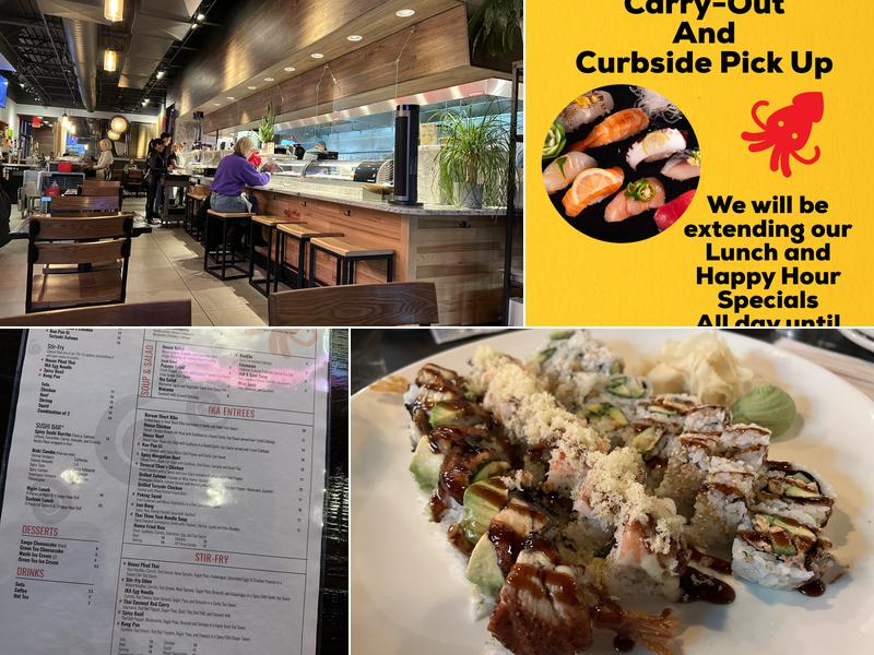 Ika Grill Sushi & Pan Asian Menu