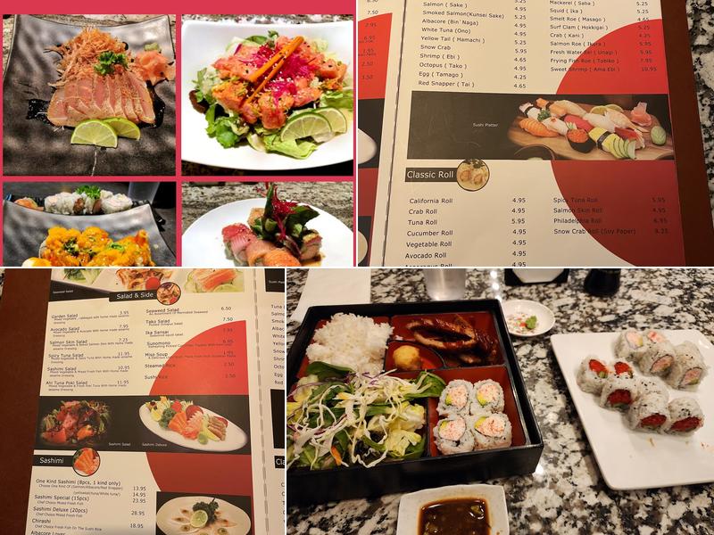 Ninza Sushi Bar (West) Menu