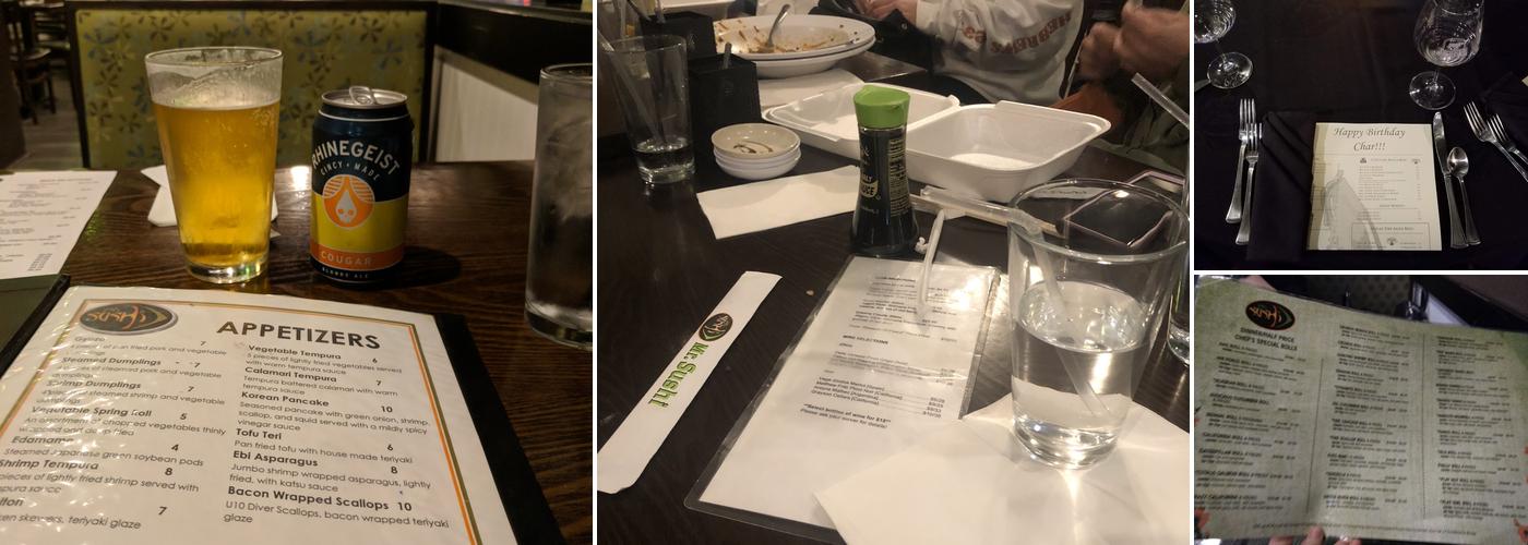 Mr. Sushi Menu