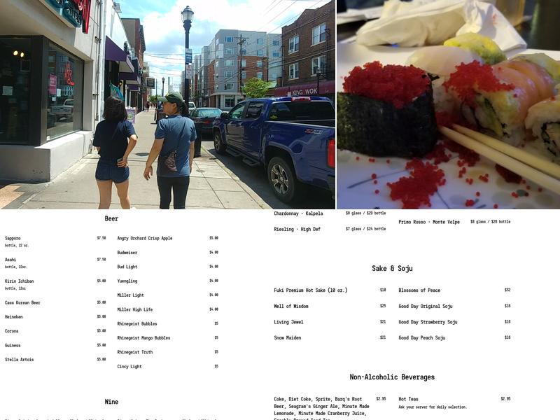 Izen's Drunken Bento Menu