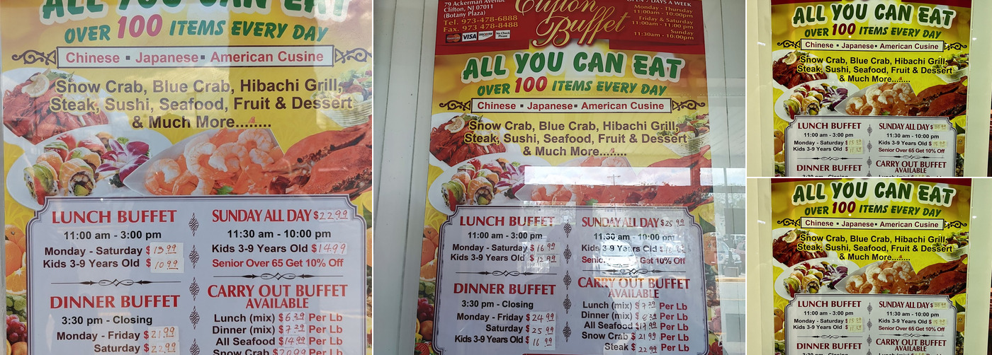 Clifton Buffet, Clifton Menu, Reviews (239), Photos (49) Restaurantji