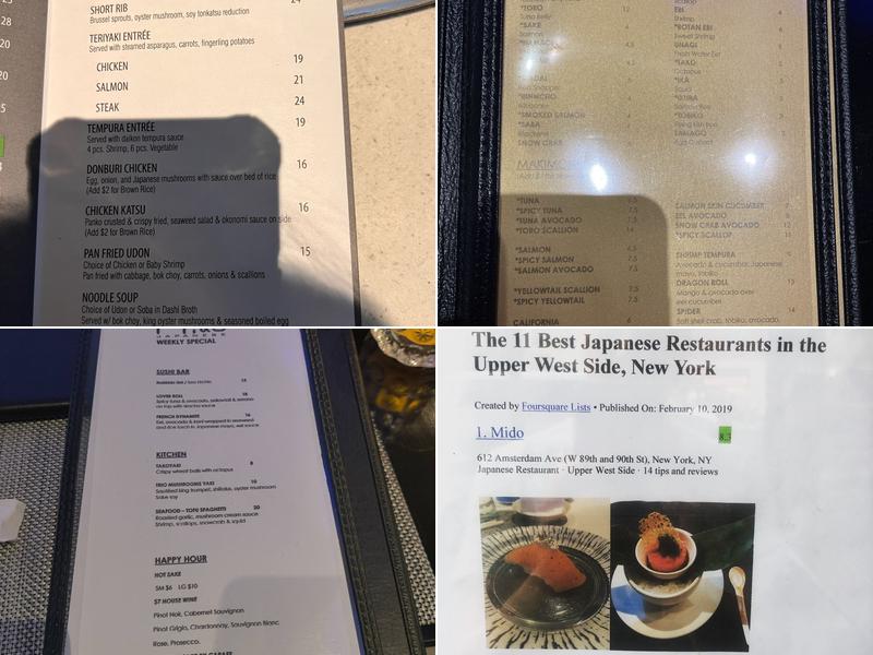 Mido Menu