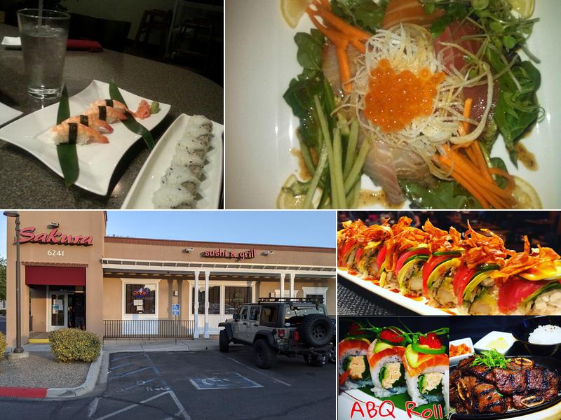 Sakura Sushi and Grill 6241 Riverside Plaza Ln Suite C-1, Albuquerque