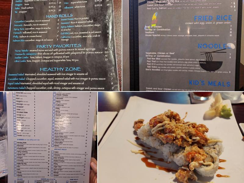 Sushi House Menu