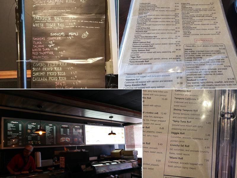 Edohana Menu