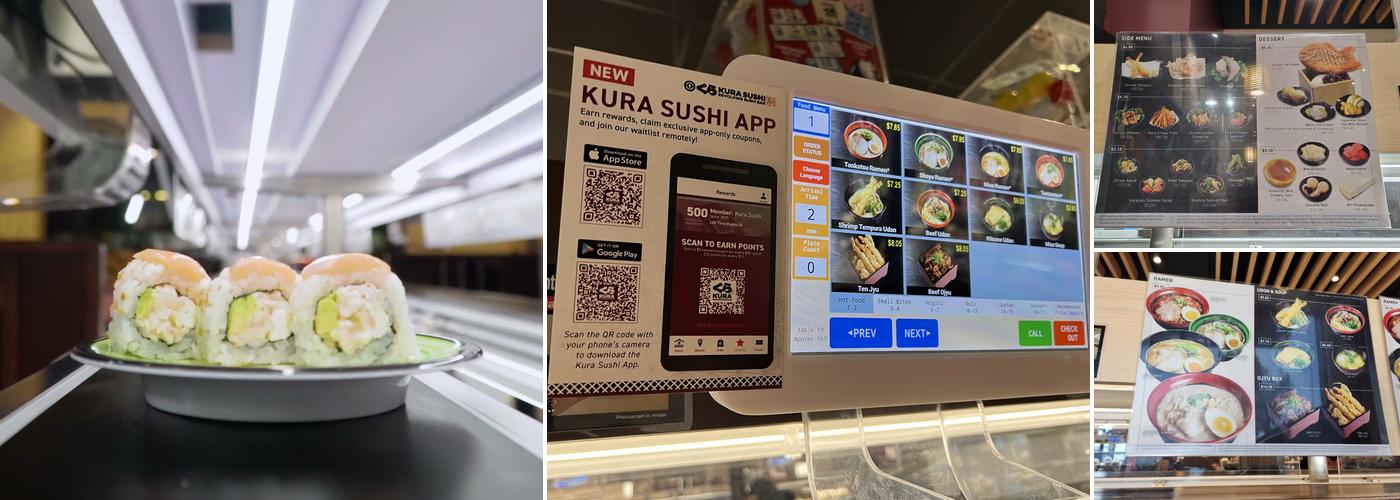 Kura Revolving Sushi Bar Menu