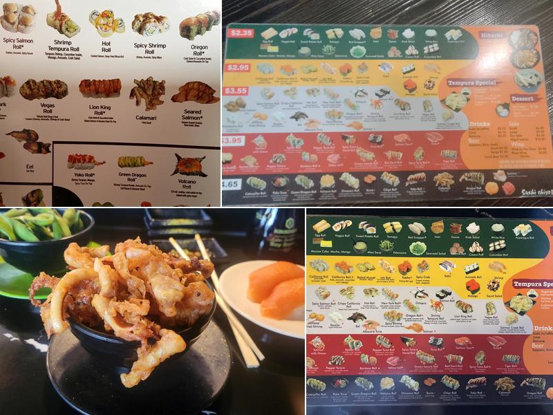 Sushi Chiyo Menu