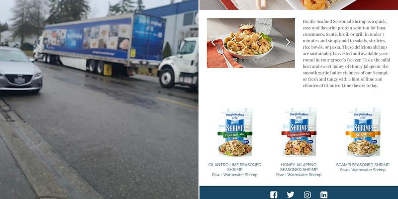 Pacific Seafood - Seattle Menu