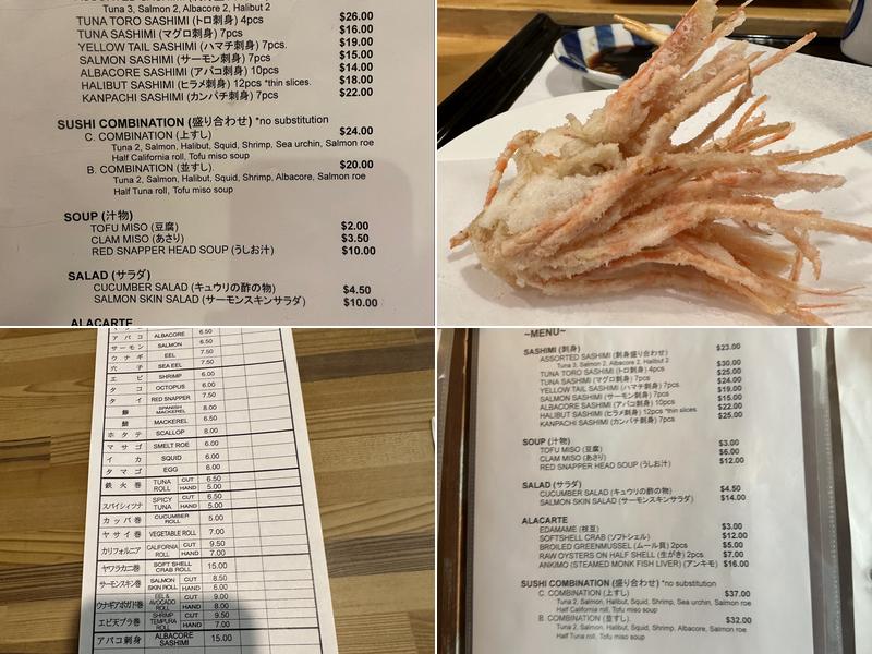 Hama Sushi Menu