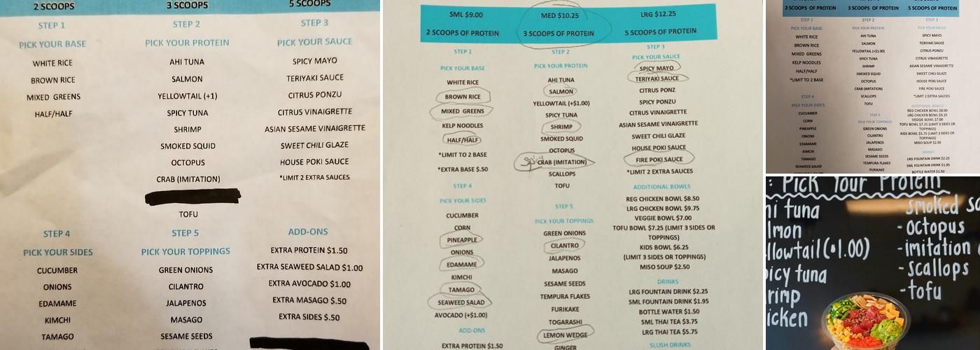 Poki Stop Menu