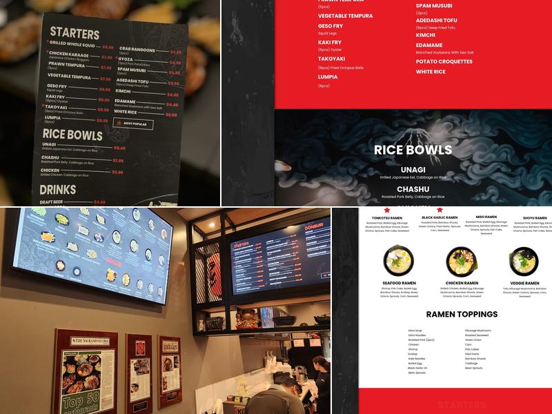 Koshi Ramen Bar - Natomas Menu