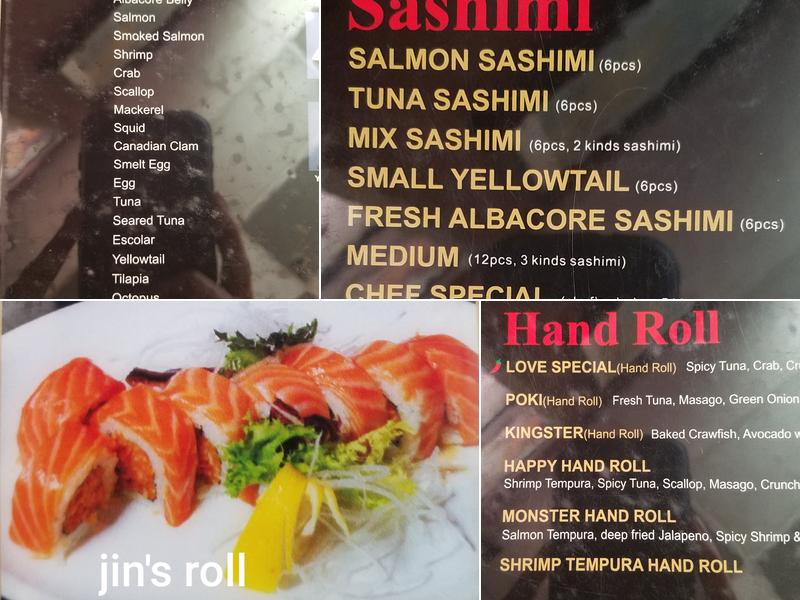 Love Sushi panama Menu