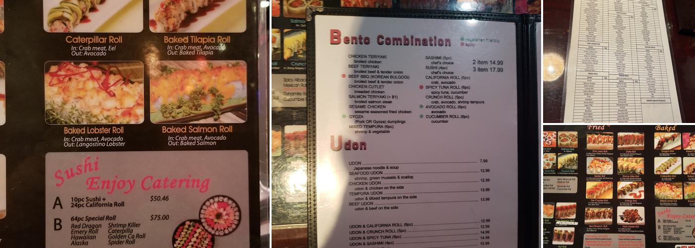 Sushi Dake Menu