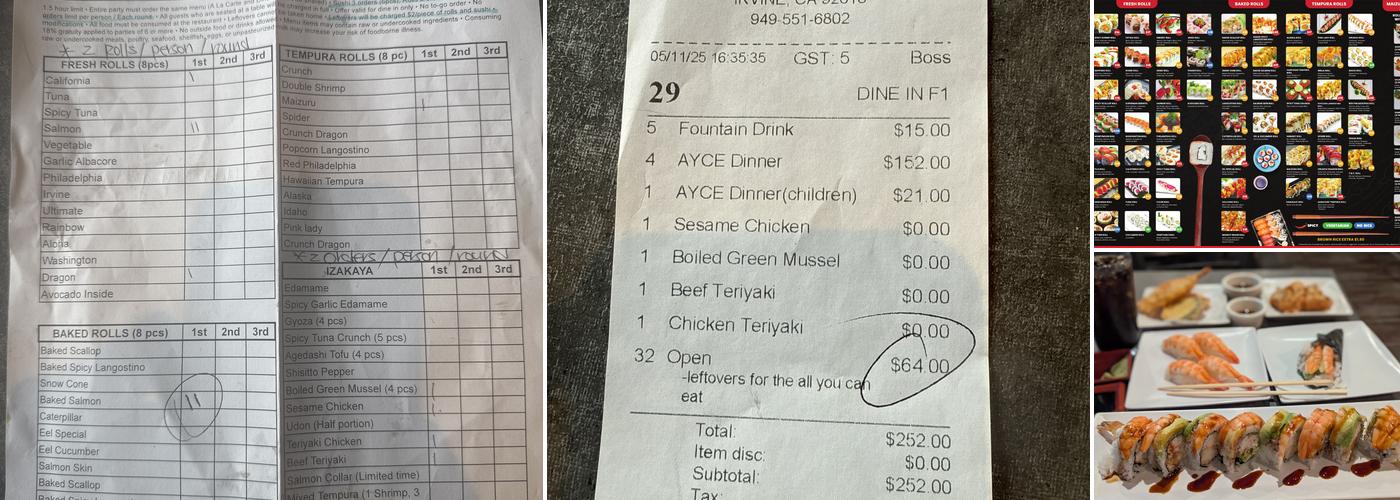 Maizuru Sushi Bar & Japanese Restaurant Menu