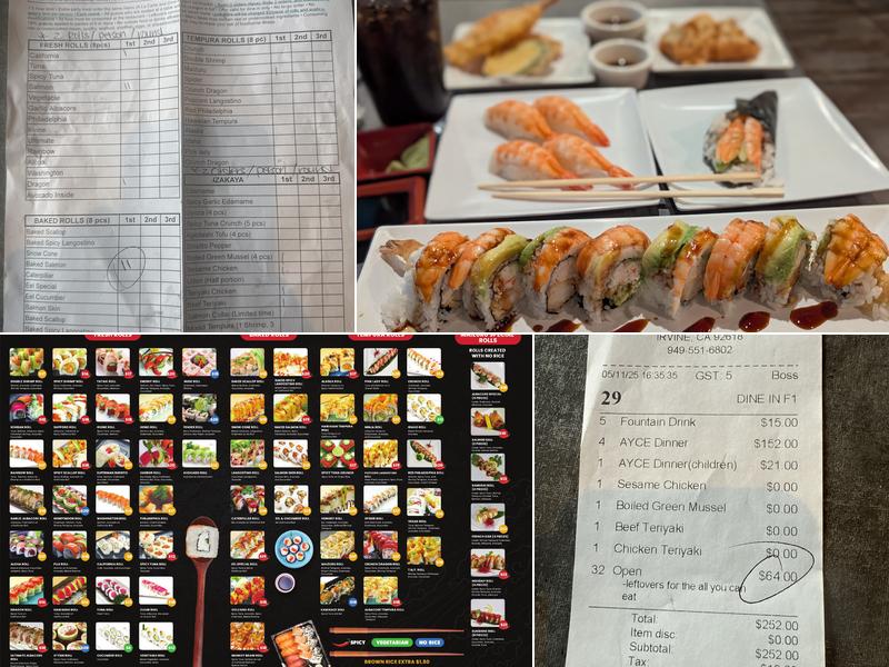 Maizuru Sushi Bar & Japanese Restaurant Menu