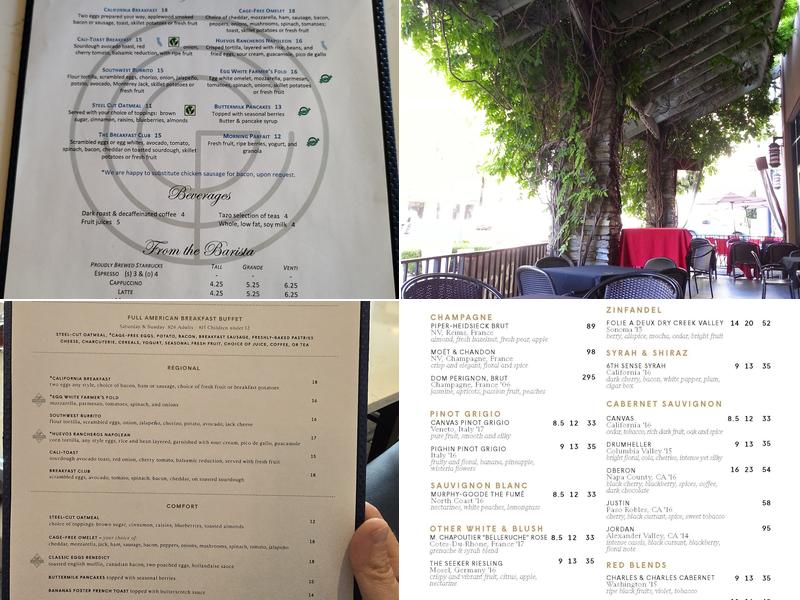 Greater Pacific Menu