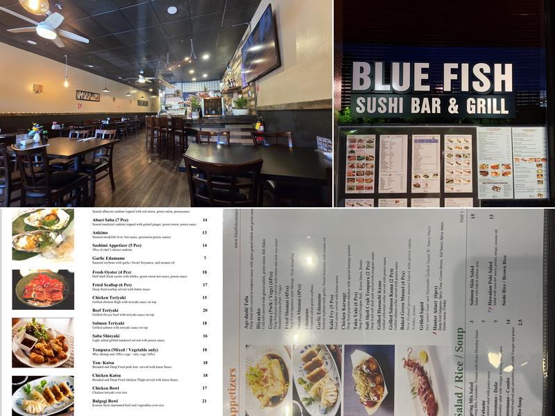 Bluefish Sushi & Grill Menu
