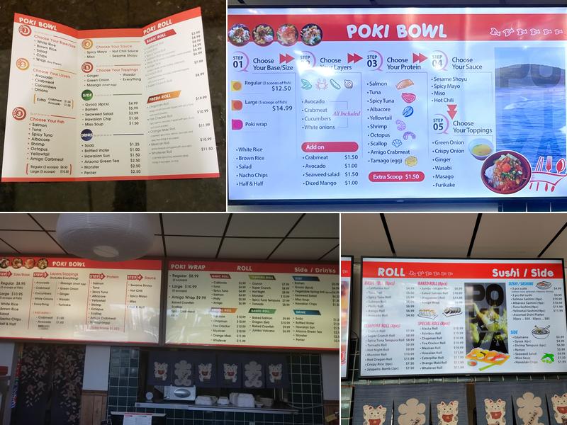 Poki Ya Menu