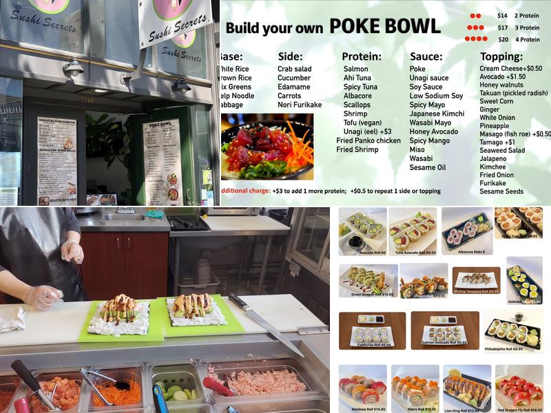 Sushi Secrets Menu