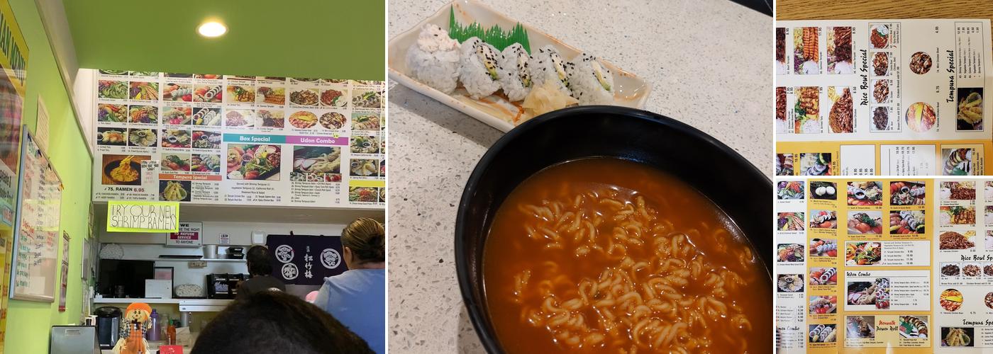 California Sushi & Teriyaki Menu