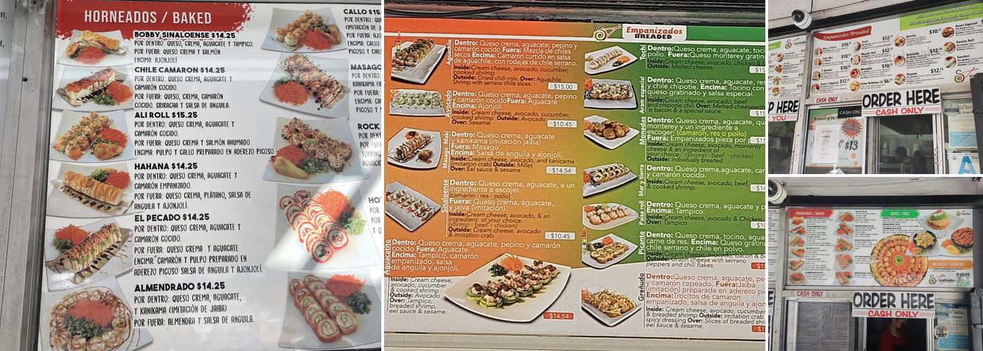 Sushinaloa Menu