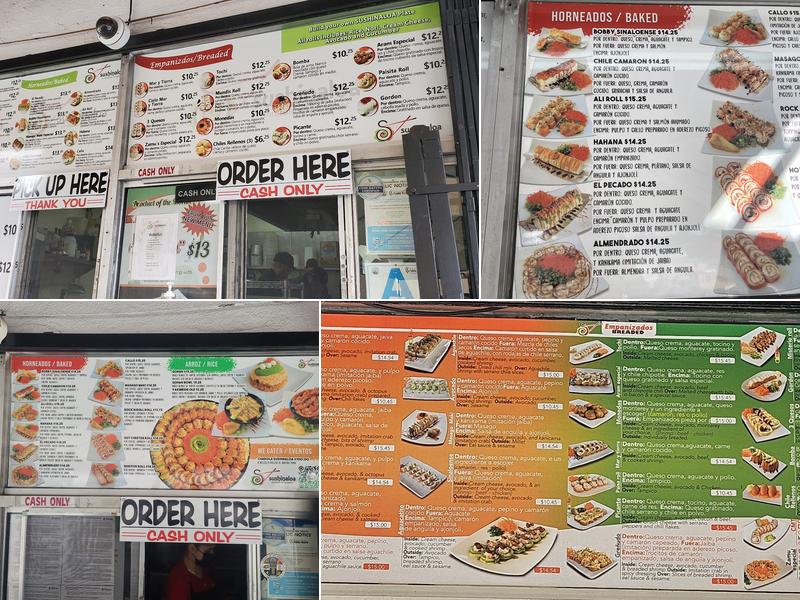 Sushinaloa Menu