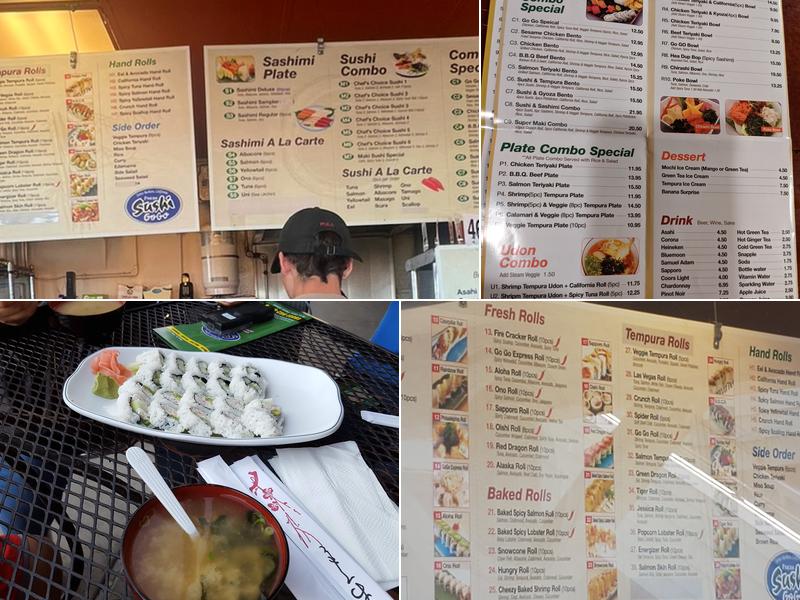 Sushi Go Go Menu