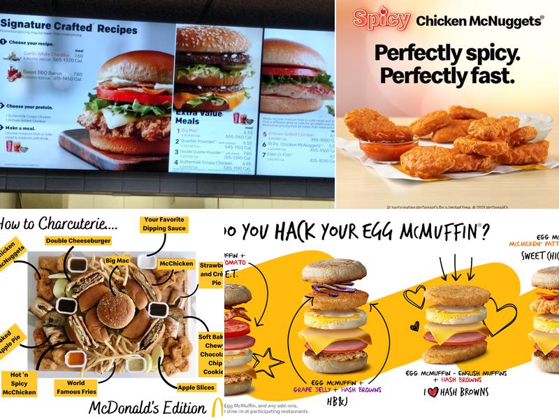 McDonald's Menu