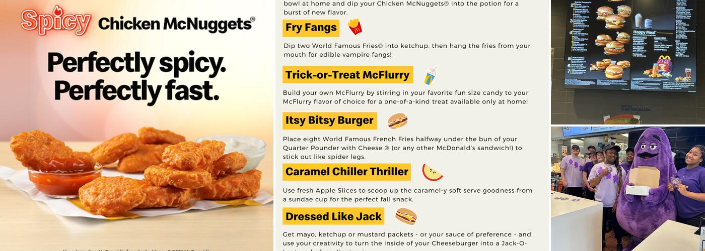McDonald's Menu
