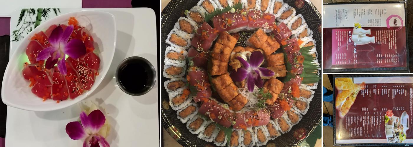 Fancy Sushi and Grill Menu