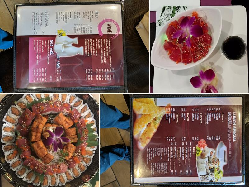 Fancy Sushi and Grill Menu