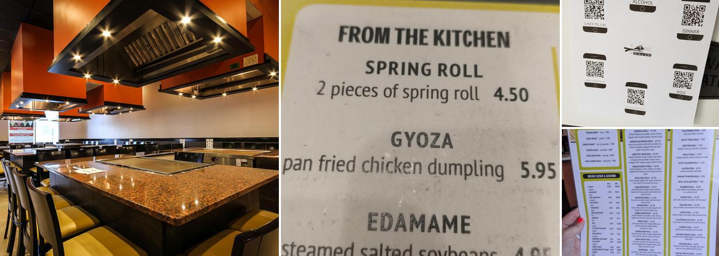 Kobe Steak, Sushi, & Hibachi Menu