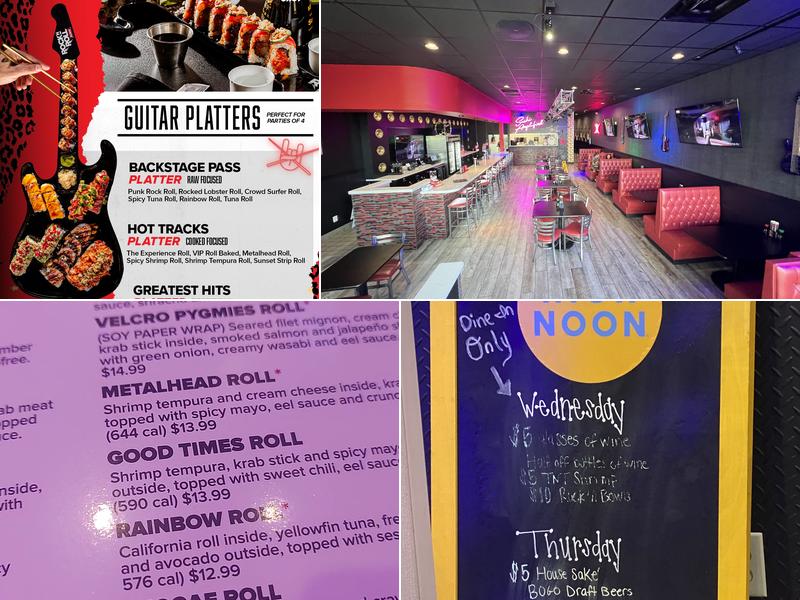 Rock N Roll Sushi Menu