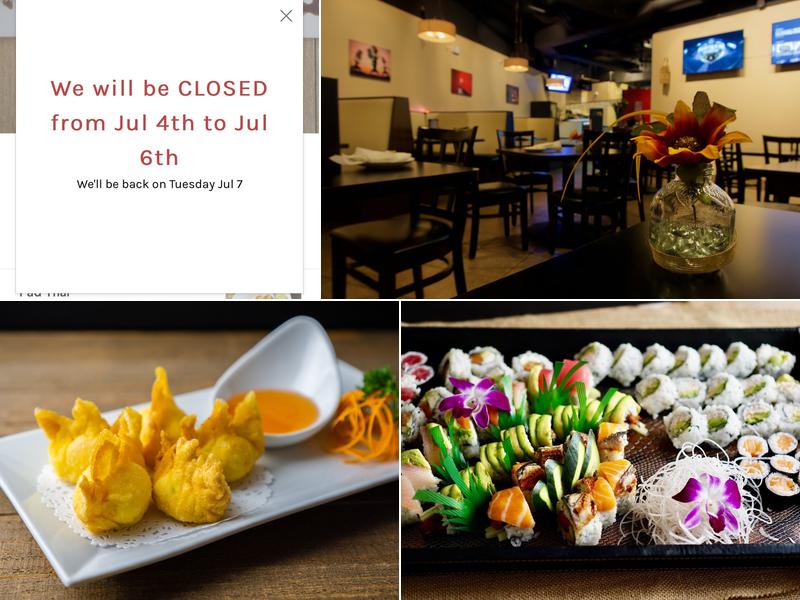 Khao Thai and Sushi at Scottsdale