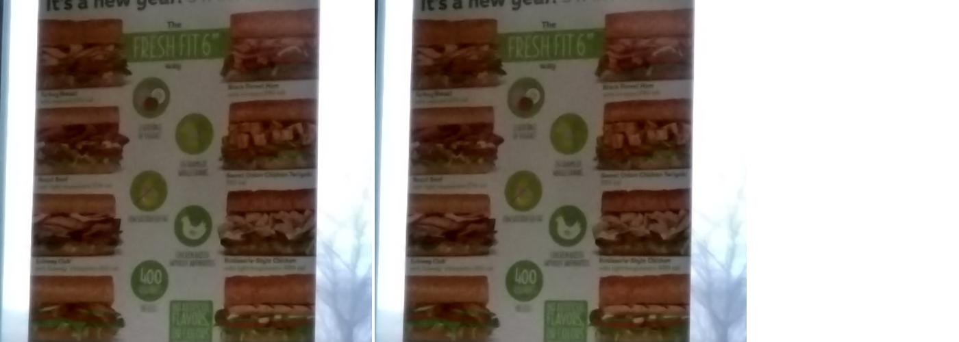 Subway Menu