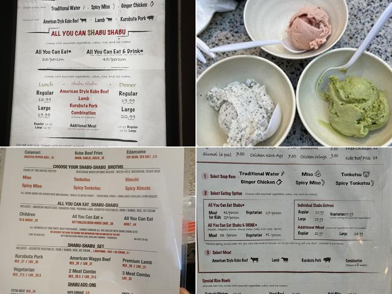 Shabu House Menu