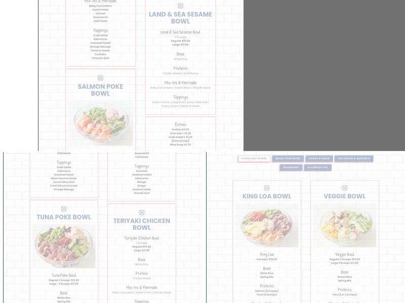 POKE LOA Menu