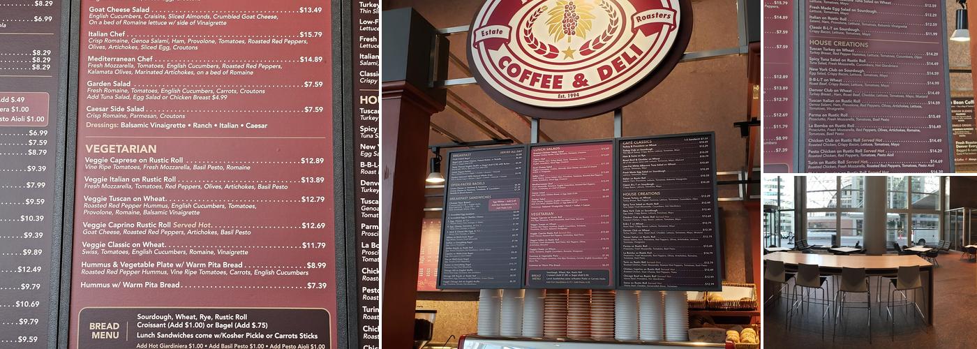 Tuscany Coffee & Deli Menu